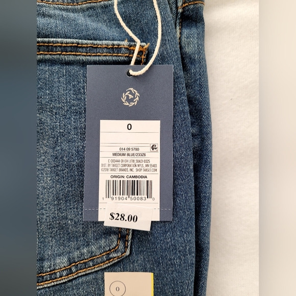 NWT Universal Thread Brand, High Rise Super Skinny Size 0 Long - Picture 5 of 11